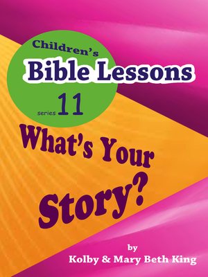 cover image of Children's Bible Lessons